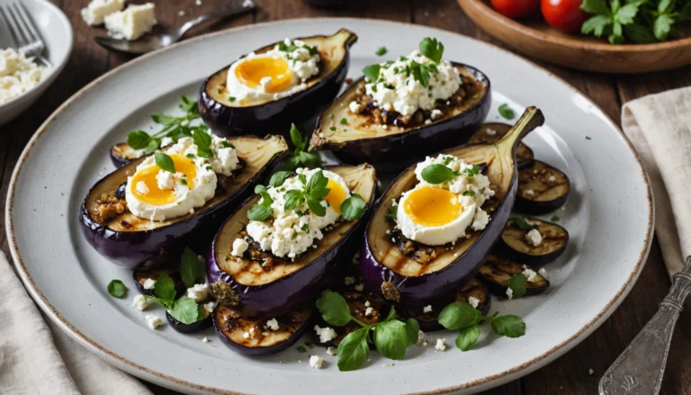 aubergine au four feta
