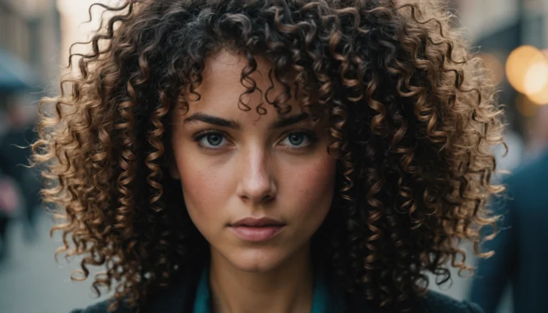 cheveux naturellement bouclés