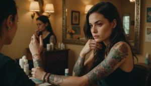 tatouage mal hydraté